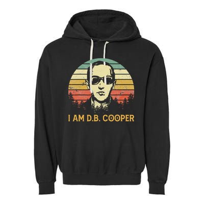 I Am Db Cooper Skydiving Funny Skydiver D.B. Cooper Garment-Dyed Fleece Hoodie