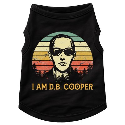 I Am Db Cooper Skydiving Funny Skydiver D.B. Cooper Doggie Tank