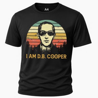 I Am Db Cooper Skydiving Funny Skydiver D.B. Cooper Cooling Performance Crew T-Shirt