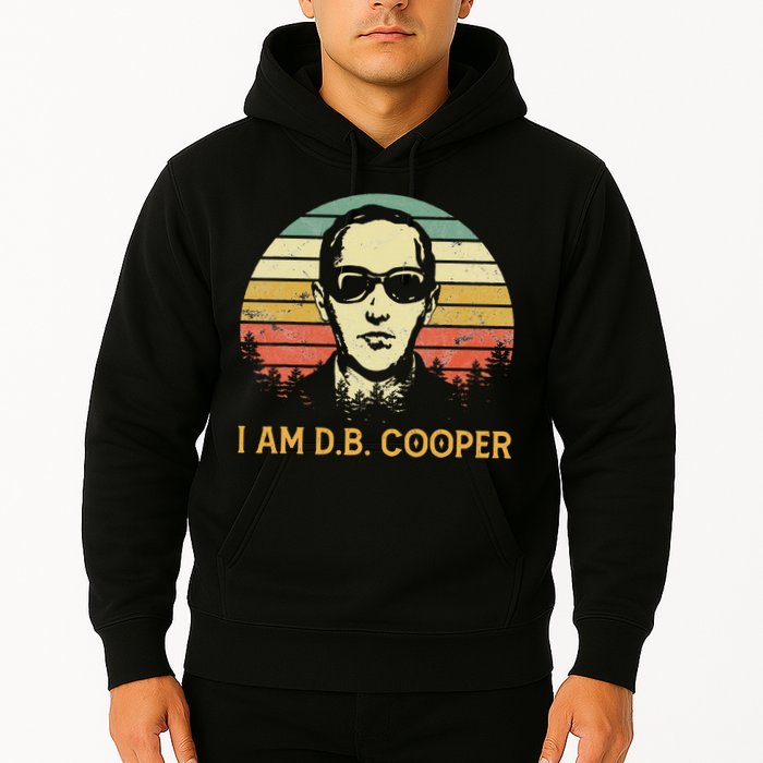 I Am Db Cooper Skydiving Funny Skydiver D.B. Cooper Hoodie