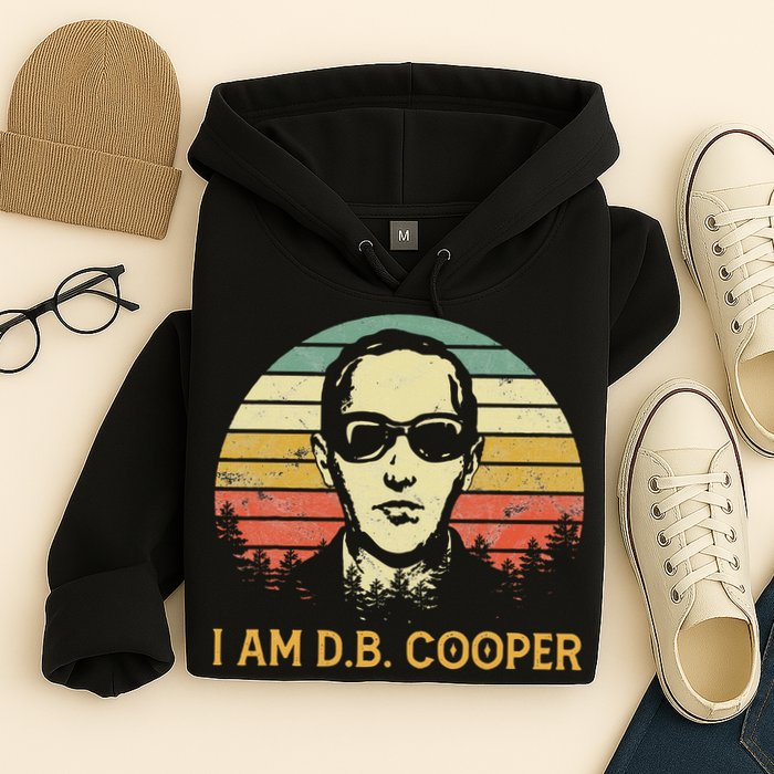 I Am Db Cooper Skydiving Funny Skydiver D.B. Cooper Hoodie