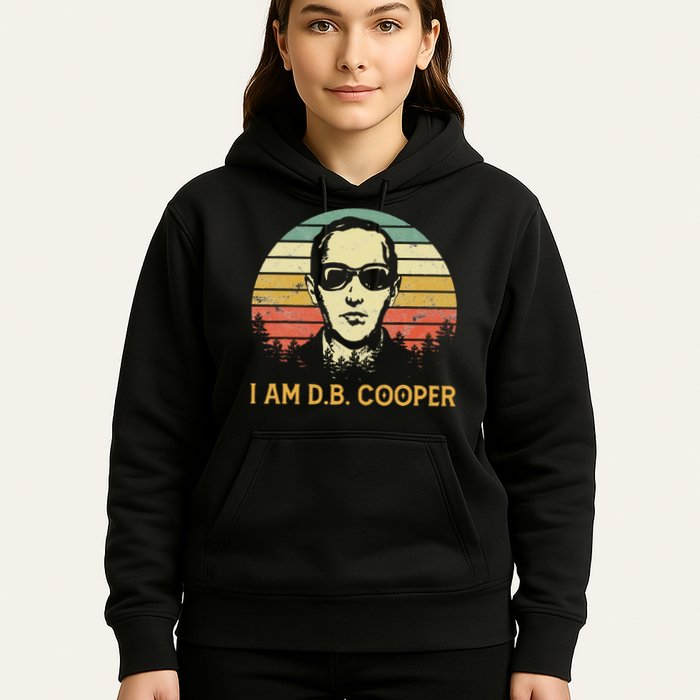 I Am Db Cooper Skydiving Funny Skydiver D.B. Cooper Hoodie