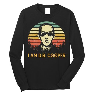 I Am Db Cooper Skydiving Funny Skydiver D.B. Cooper Long Sleeve Shirt
