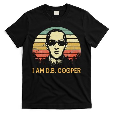 I Am Db Cooper Skydiving Funny Skydiver D.B. Cooper T-Shirt