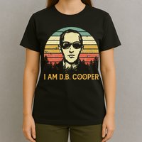 I Am Db Cooper Skydiving Funny Skydiver D.B. Cooper T-Shirt