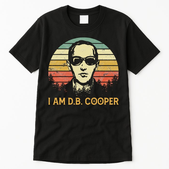 I Am Db Cooper Skydiving Funny Skydiver D.B. Cooper Tall T-Shirt