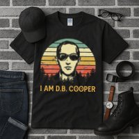 I Am Db Cooper Skydiving Funny Skydiver D.B. Cooper Tall T-Shirt