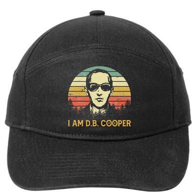 I Am Db Cooper Skydiving Funny Skydiver D.B. Cooper 7-Panel Snapback Hat