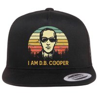 I Am Db Cooper Skydiving Funny Skydiver D.B. Cooper Flat Bill Trucker Hat