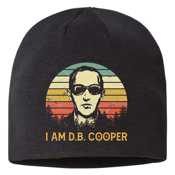 I Am Db Cooper Skydiving Funny Skydiver D.B. Cooper Sustainable Beanie
