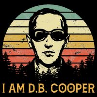 I Am Db Cooper Skydiving Funny Skydiver D.B. Cooper 16 in Basic Backpack