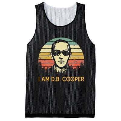 I Am Db Cooper Skydiving Funny Skydiver D.B. Cooper Mesh Reversible Basketball Jersey Tank