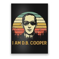 I Am Db Cooper Skydiving Funny Skydiver D.B. Cooper Poster