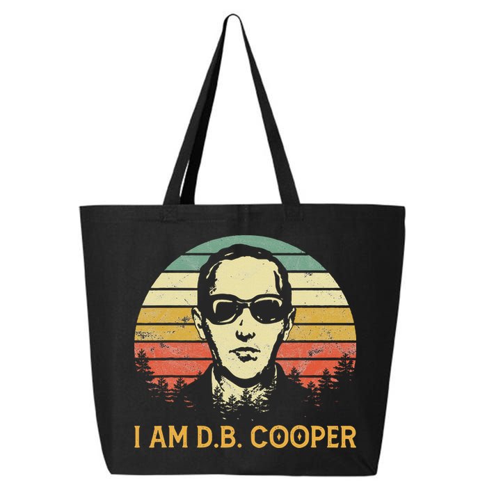 I Am Db Cooper Skydiving Funny Skydiver D.B. Cooper 25L Jumbo Tote