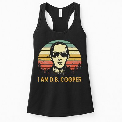 I Am Db Cooper Skydiving Funny Skydiver D.B. Cooper Womens Tank Top