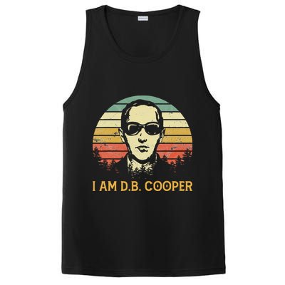 I Am Db Cooper Skydiving Funny Skydiver D.B. Cooper PosiCharge Competitor Tank