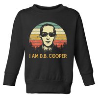 I Am Db Cooper Skydiving Funny Skydiver D.B. Cooper Toddler Sweatshirt