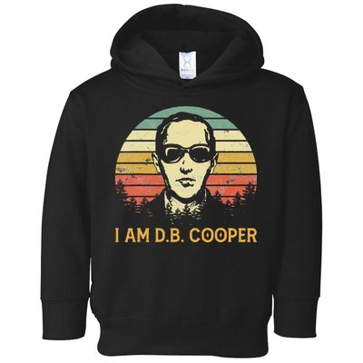 I Am Db Cooper Skydiving Funny Skydiver D.B. Cooper Toddler Hoodie