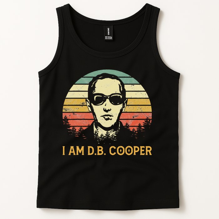 I Am Db Cooper Skydiving Funny Skydiver D.B. Cooper Tank Top