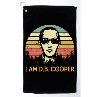 I Am Db Cooper Skydiving Funny Skydiver D.B. Cooper Golf Towel