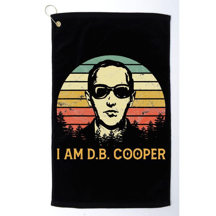 I Am Db Cooper Skydiving Funny Skydiver D.B. Cooper Golf Towel