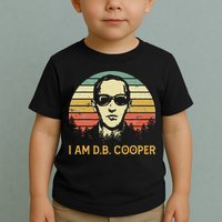 I Am Db Cooper Skydiving Funny Skydiver D.B. Cooper Toddler T-Shirt