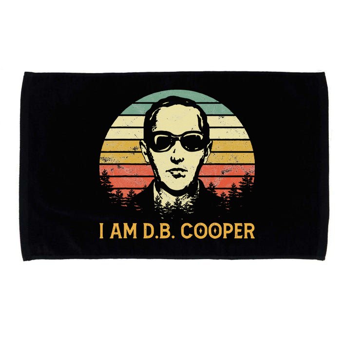 I Am Db Cooper Skydiving Funny Skydiver D.B. Cooper Microfiber Hand Towel