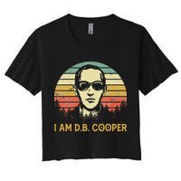 I Am Db Cooper Skydiving Funny Skydiver D.B. Cooper Crop Top