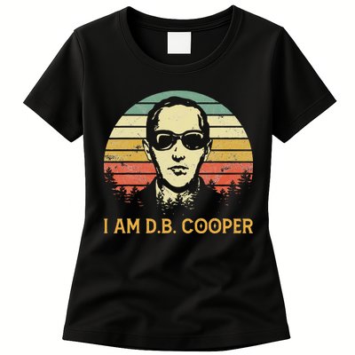 I Am Db Cooper Skydiving Funny Skydiver D.B. Cooper Womens T-Shirt