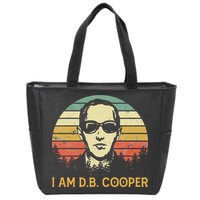 I Am Db Cooper Skydiving Funny Skydiver D.B. Cooper Zip Tote Bag