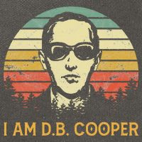 I Am Db Cooper Skydiving Funny Skydiver D.B. Cooper Cotton Canvas Backpack