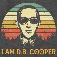 I Am Db Cooper Skydiving Funny Skydiver D.B. Cooper Vector Backpack
