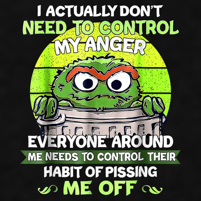 I Actually Dont Need To Control My Anger Everyone Around Me Ladies PosiCharge Tri-Blend Wicking Tank