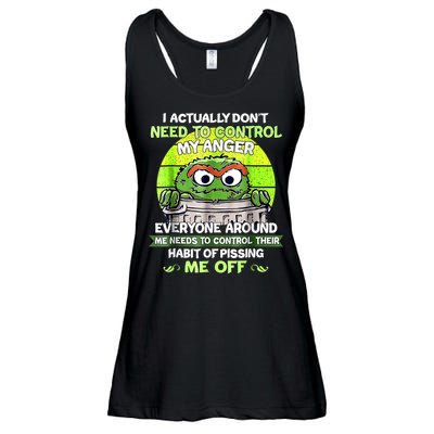 I Actually Dont Need To Control My Anger Everyone Around Me Ladies Essential Flowy Tank