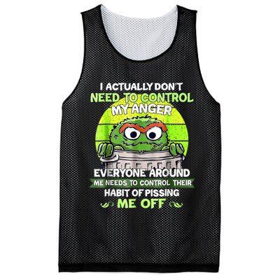 I Actually Dont Need To Control My Anger Everyone Around Me Mesh Reversible Basketball Jersey Tank