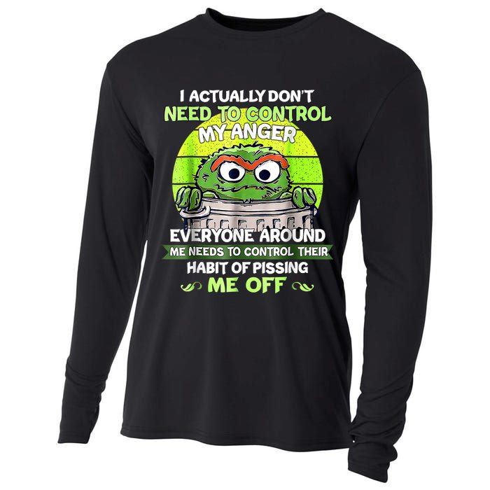 I Actually Dont Need To Control My Anger Everyone Around Me Cooling Performance Long Sleeve Crew