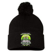 I Actually Dont Need To Control My Anger Everyone Around Me Pom Pom 12in Knit Beanie