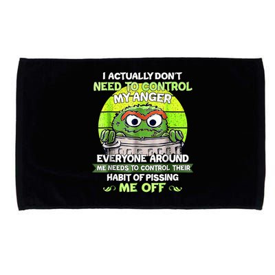 I Actually Dont Need To Control My Anger Everyone Around Me Microfiber Hand Towel