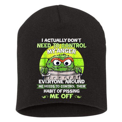 I Actually Dont Need To Control My Anger Everyone Around Me Short Acrylic Beanie