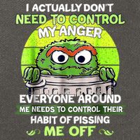 I Actually Dont Need To Control My Anger Everyone Around Me Cotton Canvas Backpack