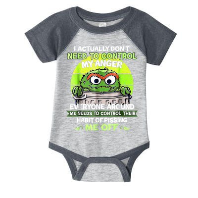 I Actually Dont Need To Control My Anger Everyone Around Me Infant Baby Jersey Bodysuit