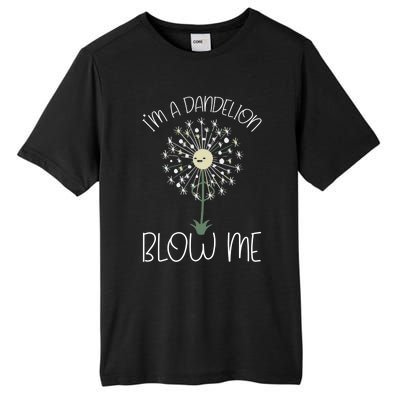 Im A Dandelion Blow Me Lazy Halloween Costume Funny Humor Gift Tall Fusion ChromaSoft Performance T-Shirt