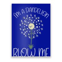 Im A Dandelion Blow Me Lazy Halloween Costume Funny Humor Gift Poster