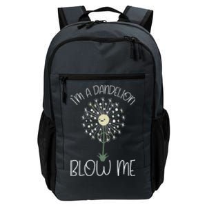 Im A Dandelion Blow Me Lazy Halloween Costume Funny Humor Gift Daily Commute Backpack