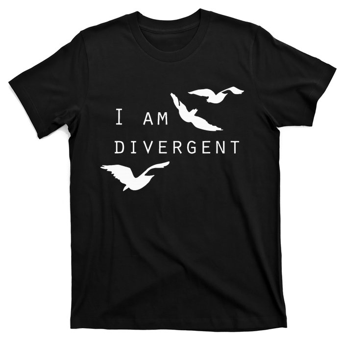 I Am Divergent Fantasy Book Lover T-Shirt