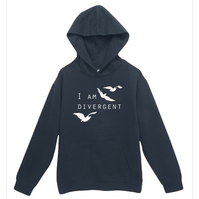 I Am Divergent Fantasy Book Lover Urban Pullover Hoodie