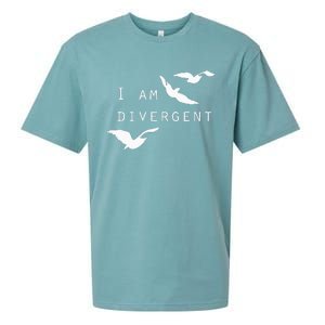 I Am Divergent Fantasy Book Lover Sueded Cloud Jersey T-Shirt