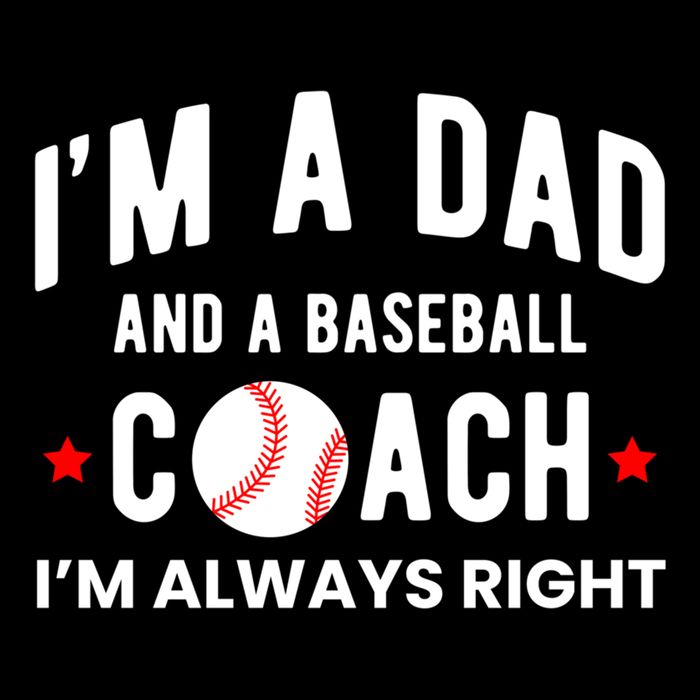 Im A Dad And A Baseball Coach Im Always Right Gift Wool Snapback Cap