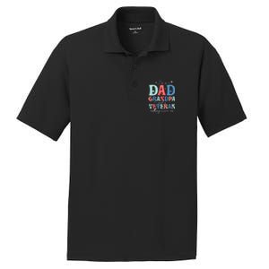 IM A Dad Grandpa And A Veteran Nothing Scares Me PosiCharge RacerMesh Polo