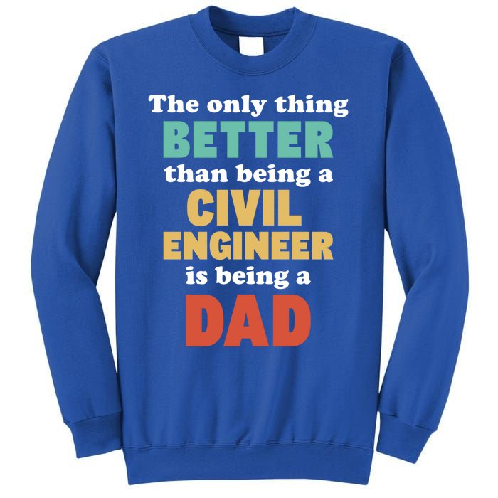 IM A Dad And Civil Engineer Funny Fatherhood Funny Dad Gift Sweatshirt